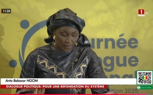 Dialogue national : Anta Babacar Ngom plaide pour un débat politique assaini et une justice non instrumentalisée